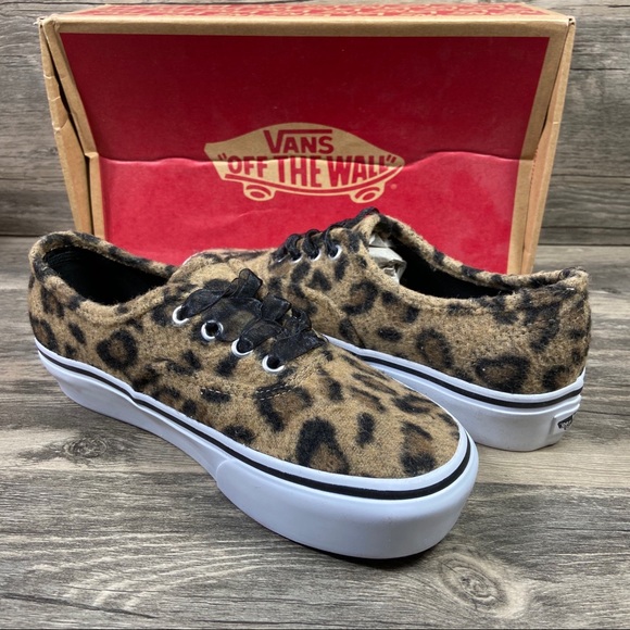 vans animal print sneakers